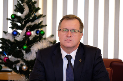 Новогоднее поздравление Александра Артуровича Шпедта директора ФИЦ КНЦ СО РАН